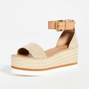 See by Chloe Glyn Flatform Espadrilles